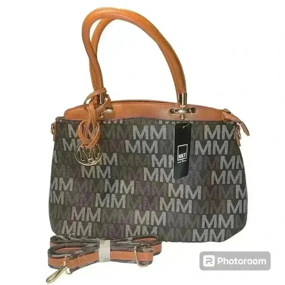Mia K Farrow Handbags - Mia K Farrow  Tote Handbag  Faux Leather Top Handle Shoulder Strap